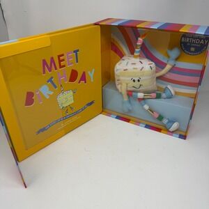Meet Birthday Book and Plush Set Jordan Jones Childrens Story Gift Box Yellow